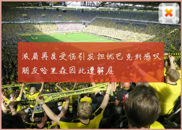 浓眉再度受伤引发担忧巴克利感叹朋友哈里森因此遭解雇